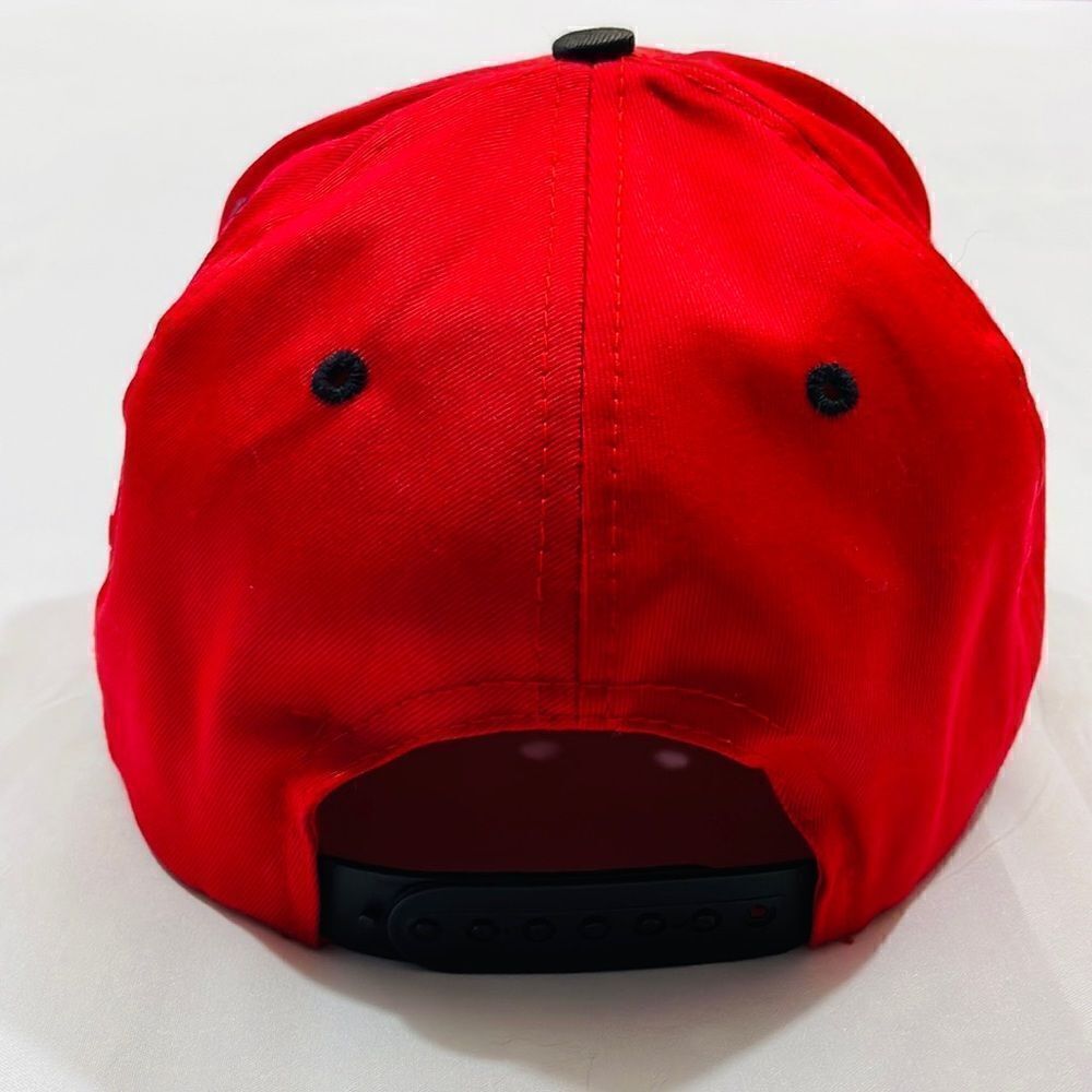 Vintage Cincinnati Reds Embroidered Spell Out SnapBack Hat - Picture 4 of 6